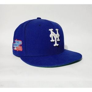 7 1/2 Fitted Hat - New York Mets New Era 59Fifty 1986 World's Series